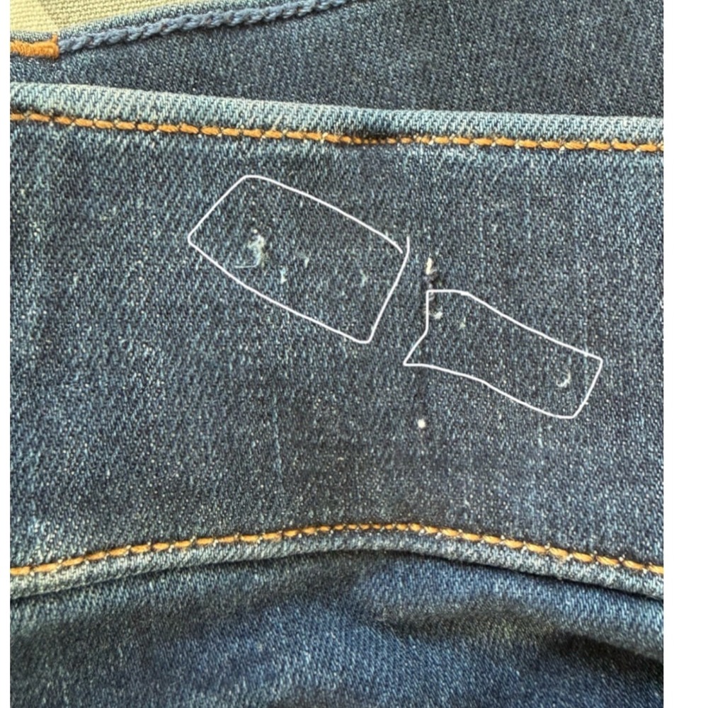 Lane Bryant Plus Size 22 High Rise Pull On Bootcut Jeans Dark Wash Blue - Picture 10 of 10